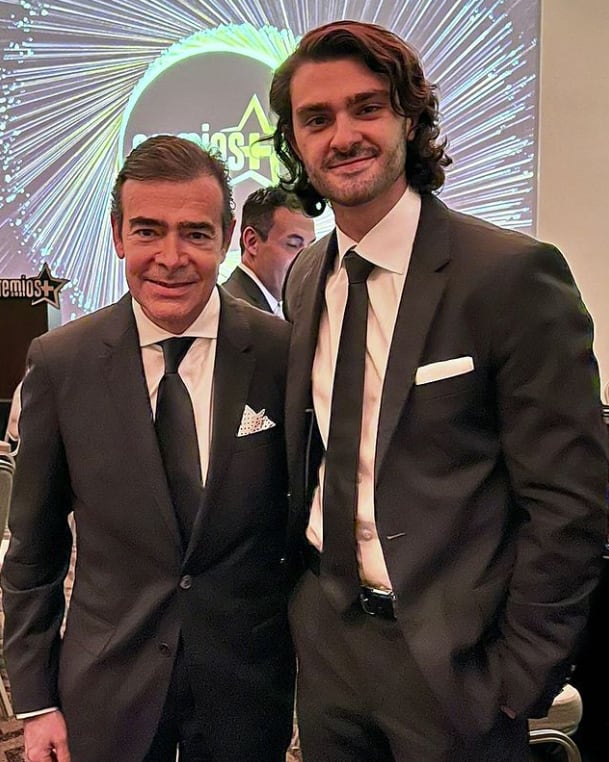 Toño Mauri e hijo