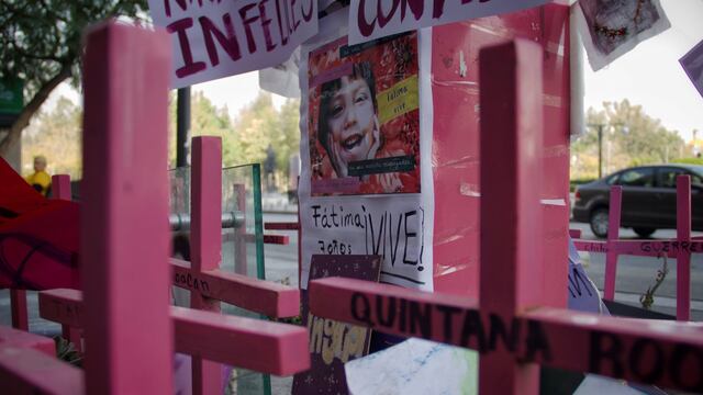 Protesta por feminicidio infantil de Fátima.