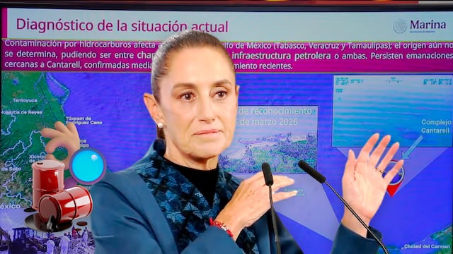 Sheinbaum mantiene grupo de expertos para atender derrames y contaminación