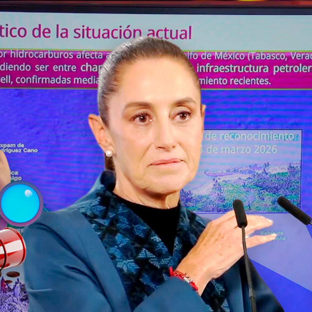 Sheinbaum mantiene grupo de expertos tras derrame en el Golfo de México