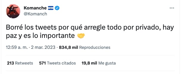 Así fue la pelea entre Komanche y Spreen que Ari Gameplays ya paró
