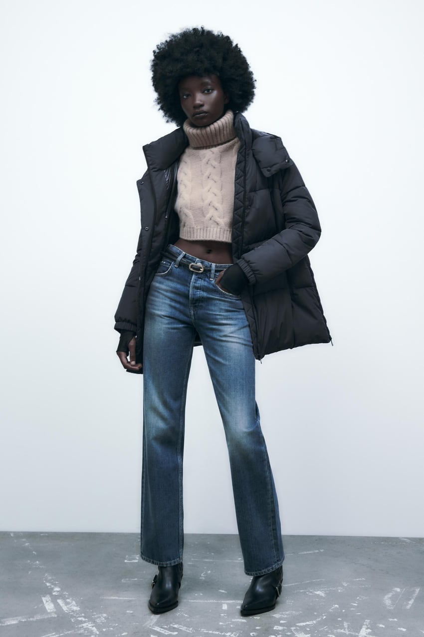 Cazadora acolchada capucha