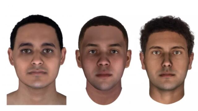 Rostros de momias reconstruidos