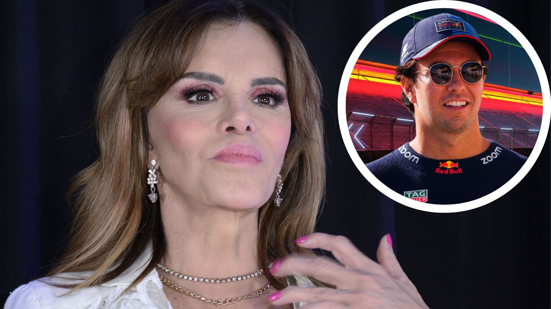 Lucía Méndez no conocerá pronto a Checo Pérez; Antonio Pérez Garibay se niega a presentarle a su hijo
