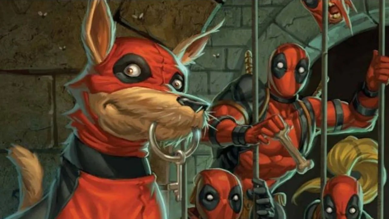 Dogpool en los cómics de Deadpool