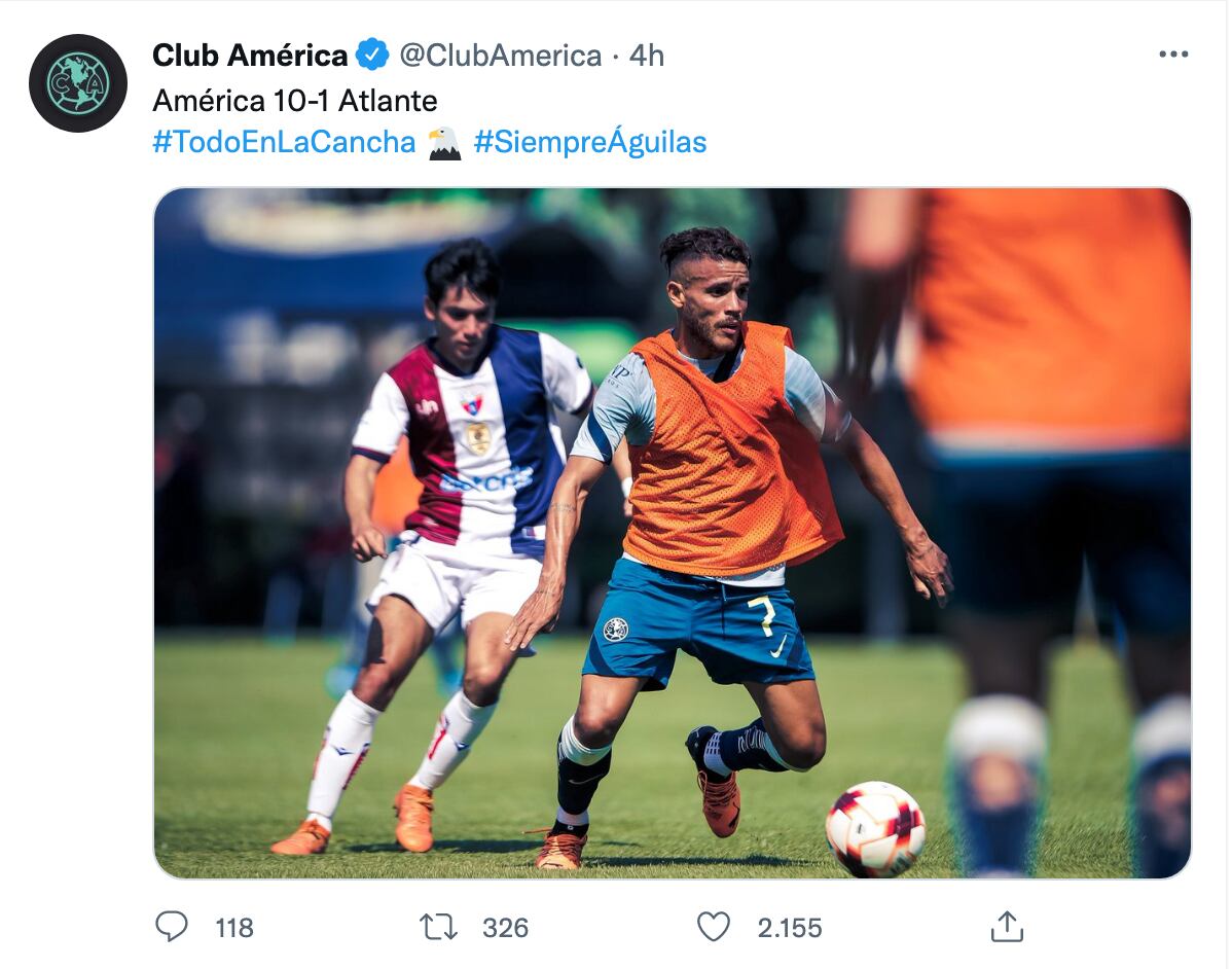 Club América vs Atlante