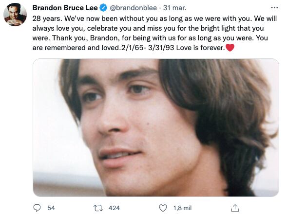 Muerte de Brandon Lee
