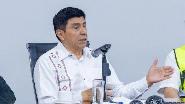 Salomón Jara informa sobre el huracán John en Oaxaca