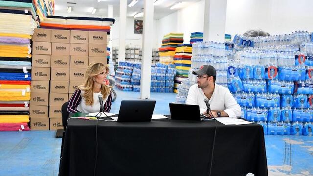 Claudia Pavlovich Arellano. Solidaridad con quienes lo necesitan.