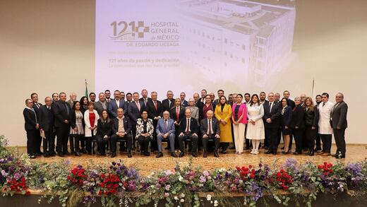 Hospital General de México “Dr. Eduardo Liceaga” conmemora 121 años de atención médica