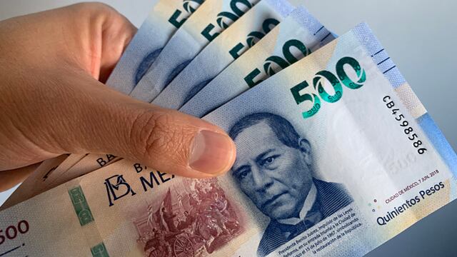 Billetes de 500 pesos