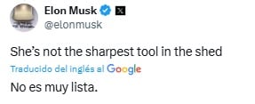 Elon Musk responde a Billie Eilish.