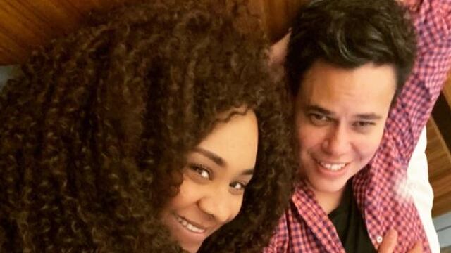 M'balia Tinajero y Alex Tinajero.