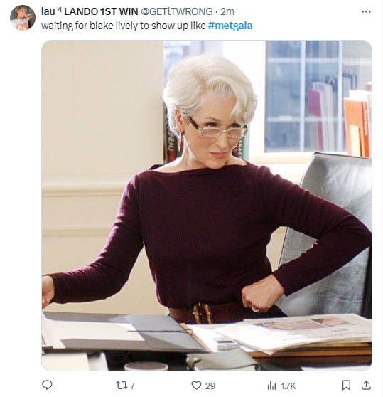 Memes de la Met Gala 2024