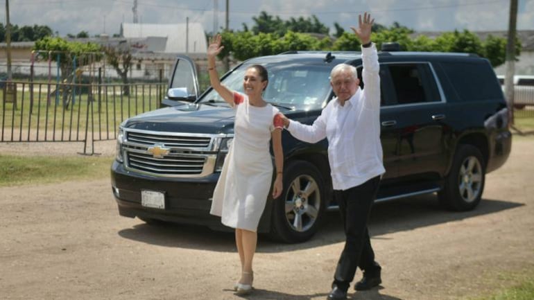 Ciro, el escondite de AMLO y la camioneta polarizada en la que ‘vio’ a Claudia