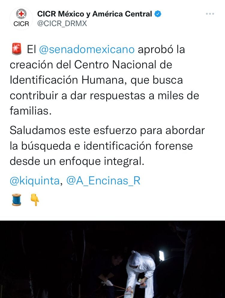 Senado aprobó la creación del CNIH