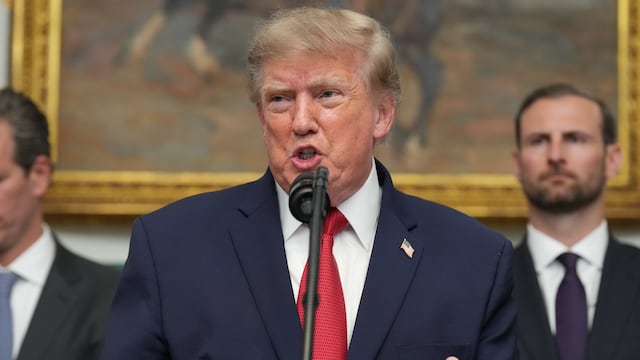 Donald Trump, presidente de Estados Unidos.