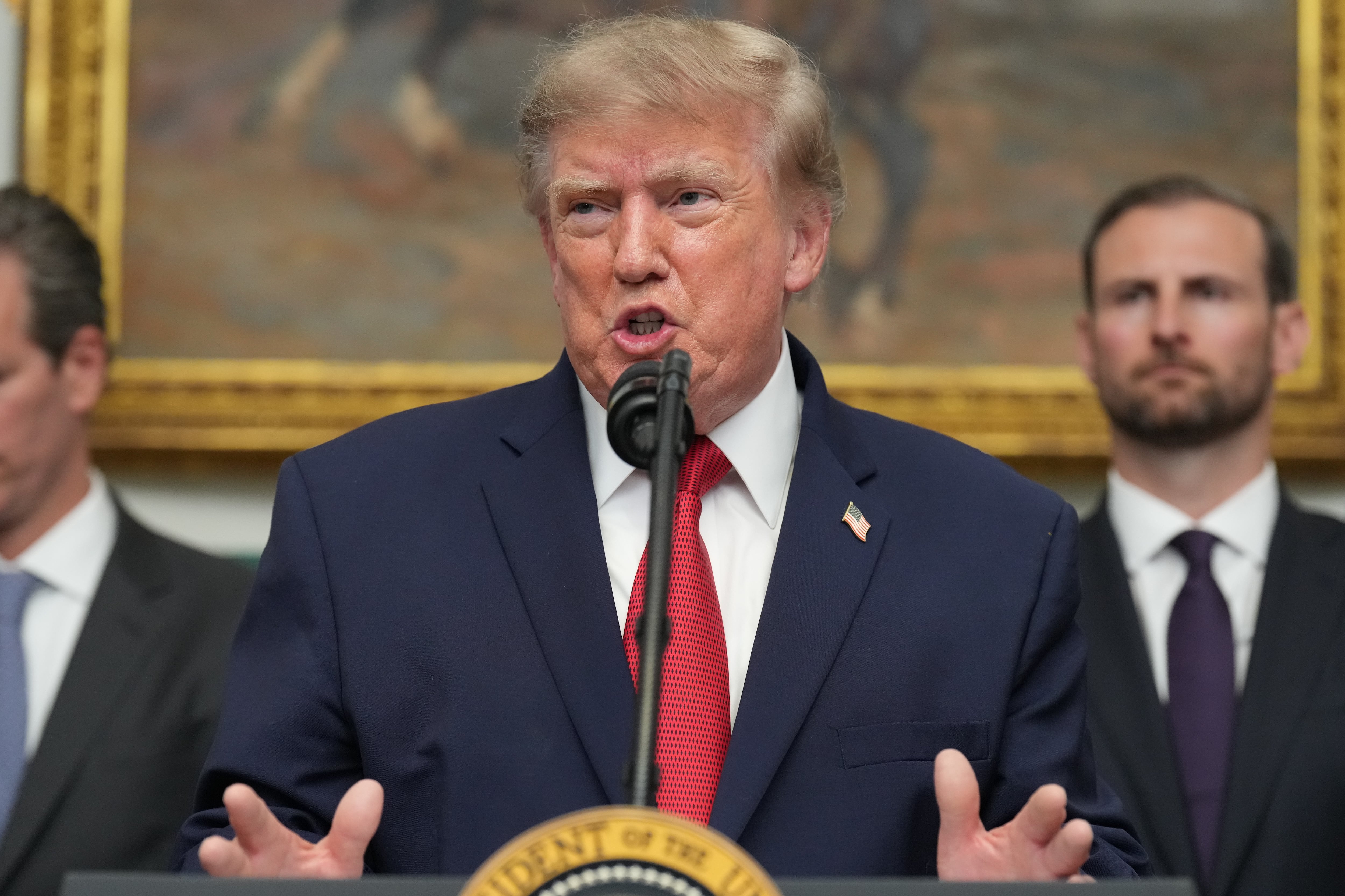 Donald Trump, presidente de Estados Unidos.