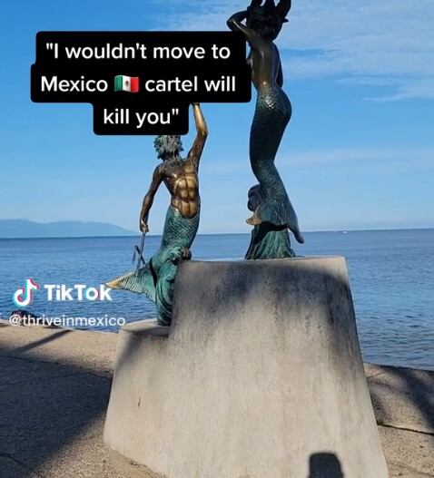 Turista promueve México