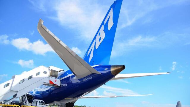 Problemas en el modelo de avión Boeing 787Dreamliner