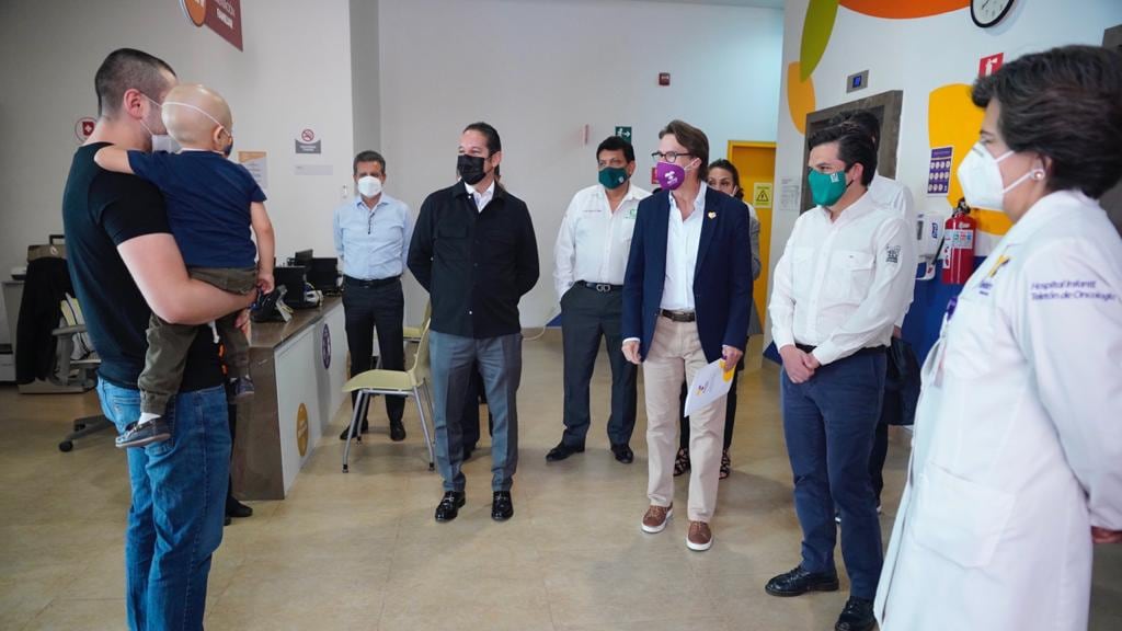 IMSS y Fundación Teletón firman convenio para atender a niños con cáncer en hospital de Querétaro