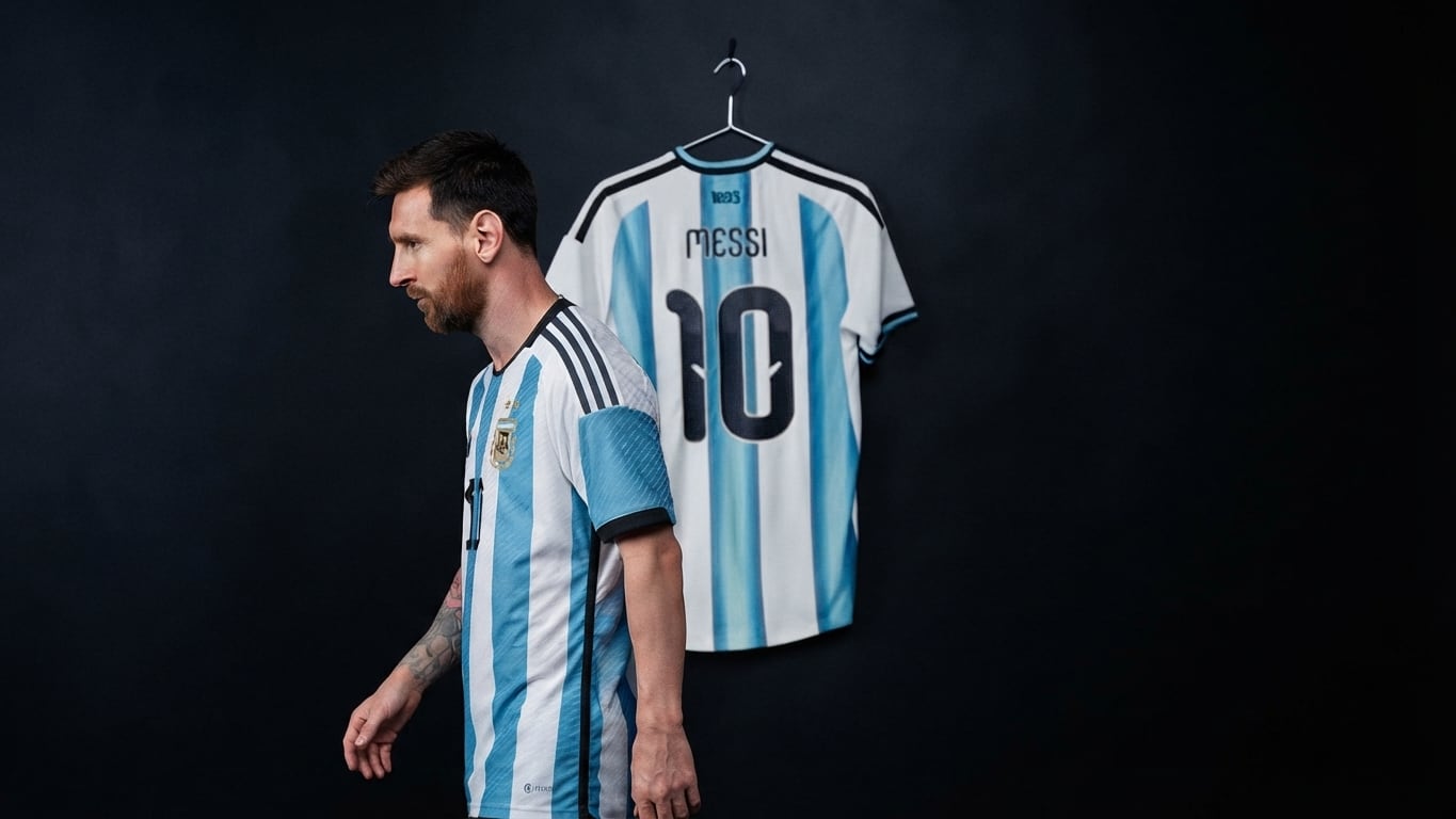 Lionel Messi portará por última vez el "10" con la Selección Argentina