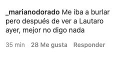 Reacciones en Argentina sobre Funes Mori