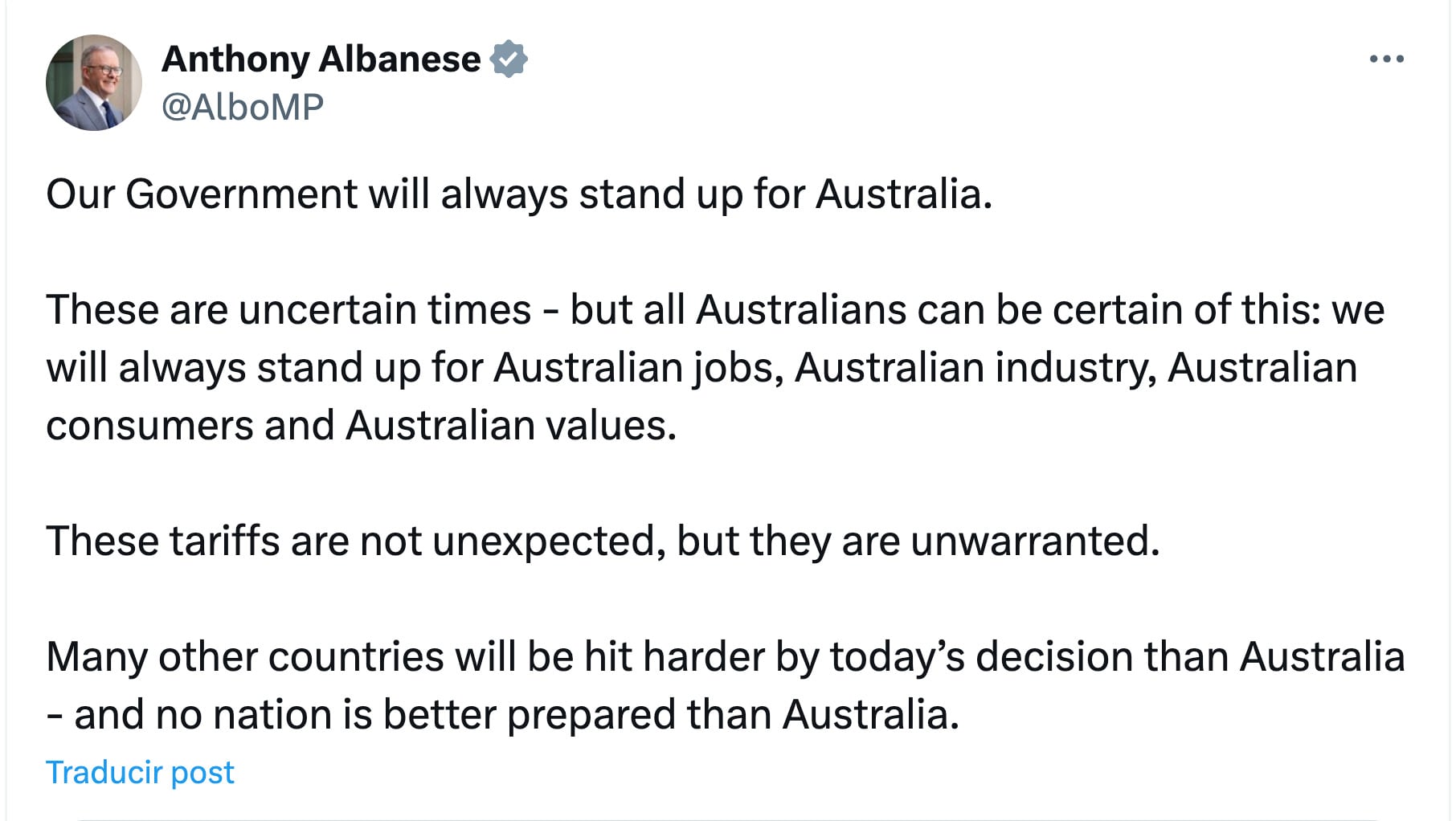 Donald Trump y sus aranceles recíprocos