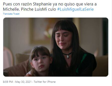 Comentario sobre 'Luis Miguel, la serie'.