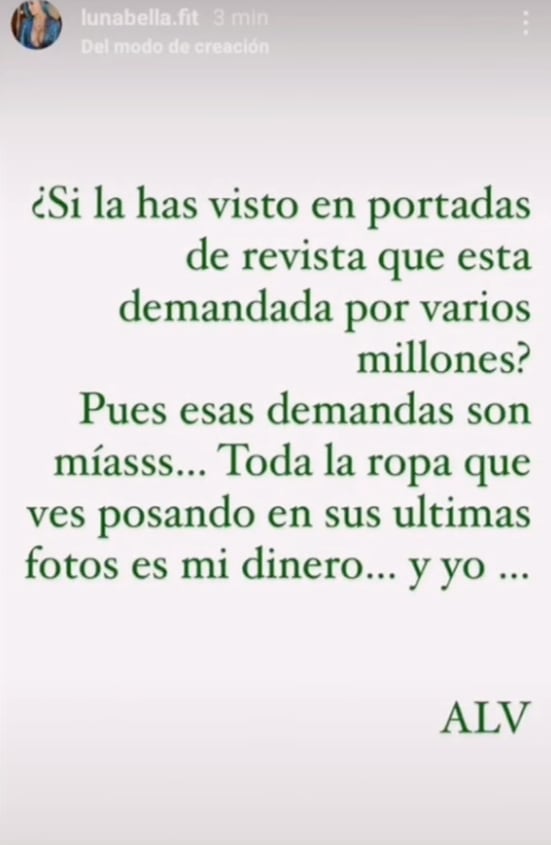 Luna Bella: Su versión sobre Belinda, advirtió a Christian Nodal.