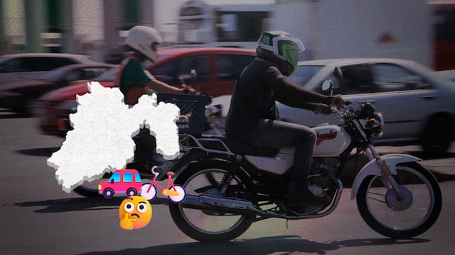 Motocicletas ganan terreno en los hogares del Estado de México; ¿qué pasa con los autos y las bicicletas?
