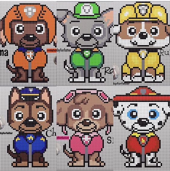 Rocky de Paw Patrol para bordar