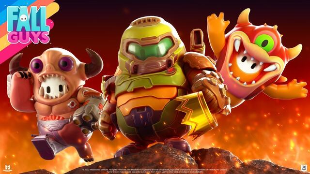 DOOM en Fall Guys