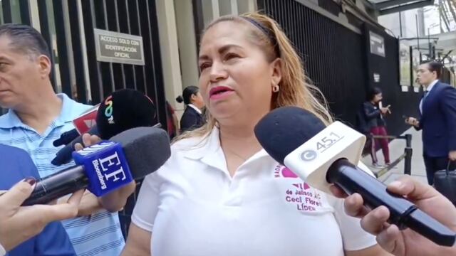 Ceci Flores en el Senado