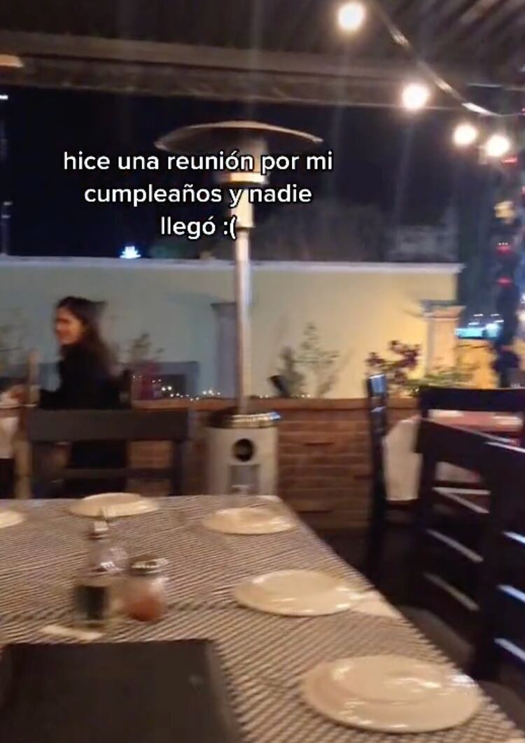 Ninguna amiga fue a su cumpleaños