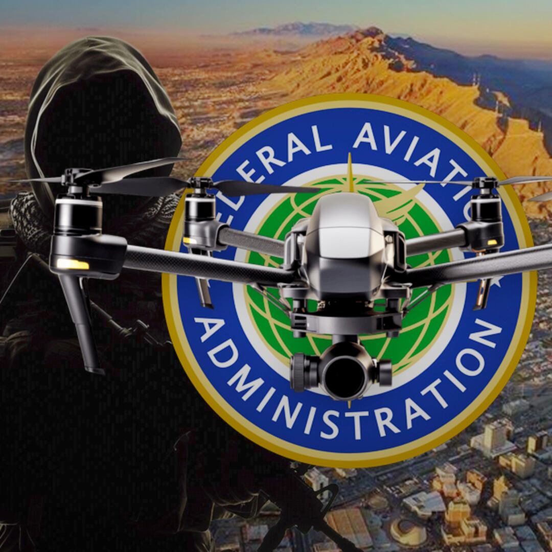 Reporte de dron del narco en espacio aéreo habría provocado cierre; FAA lo retira