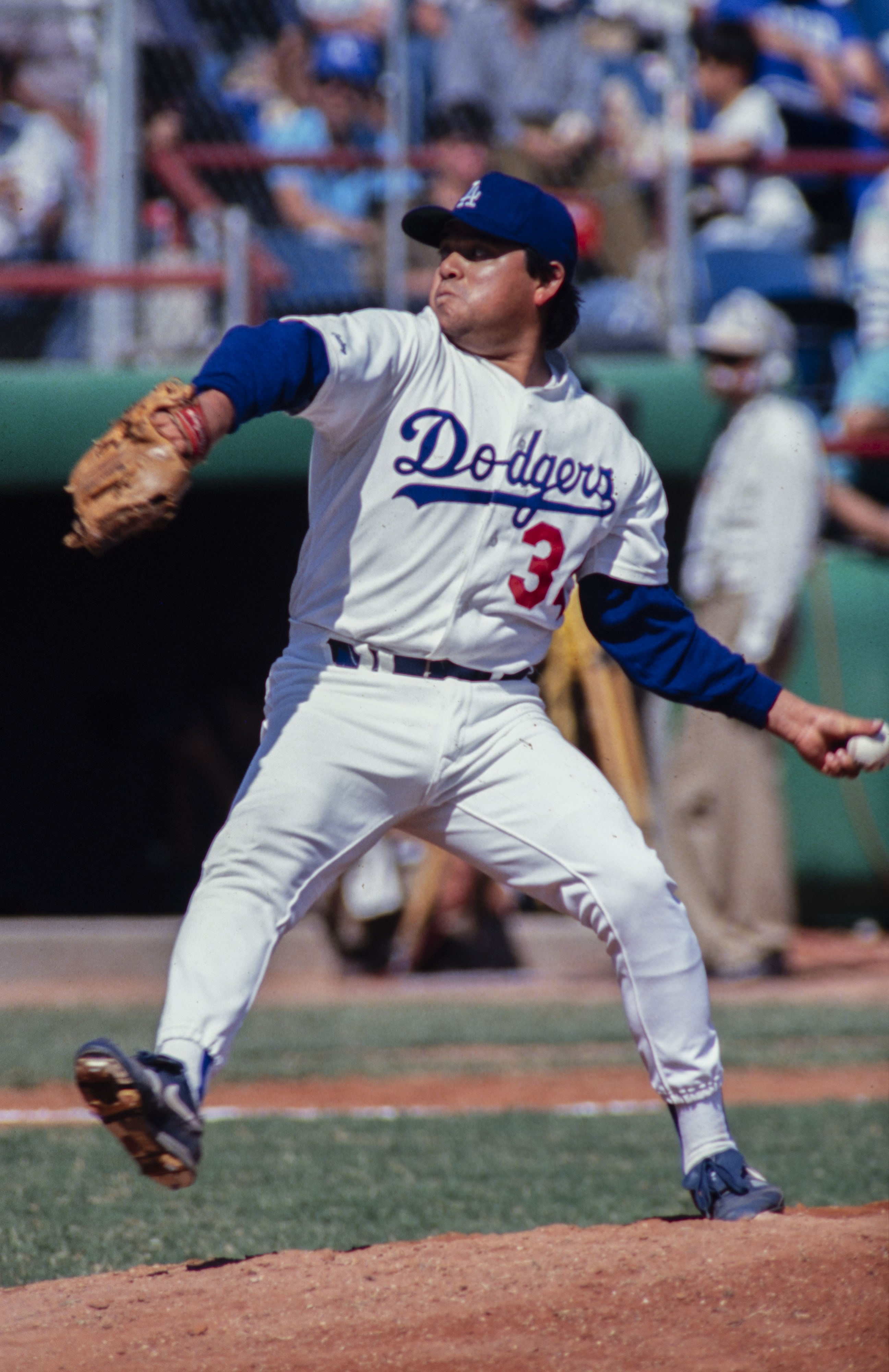 Fernando Valenzuela con los Dodgers