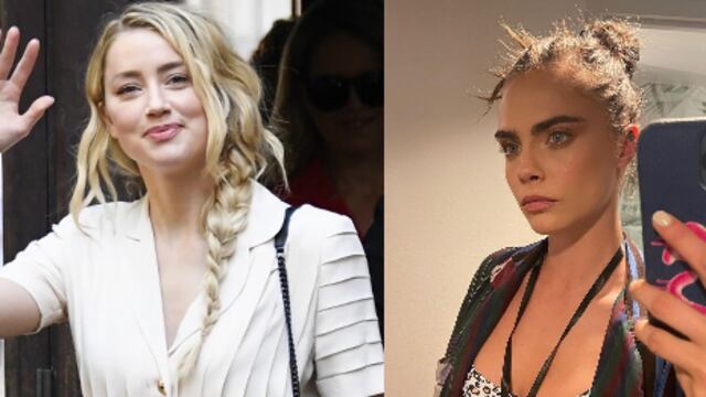 Amber Heard y Cara Delevingne