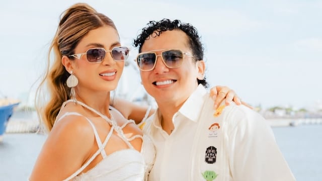 Kimberly Flores y Edwin Luna.