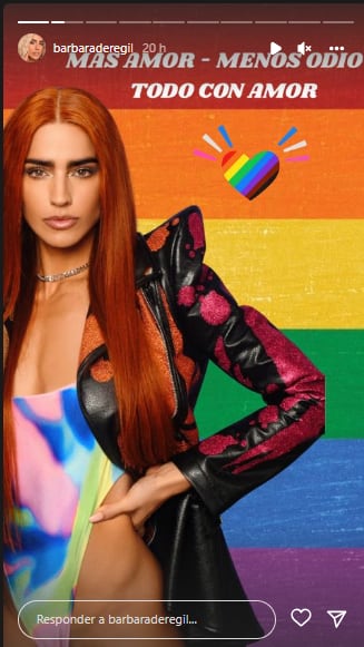 Bárbara de Regil sobre el Mes del Orgullo.
