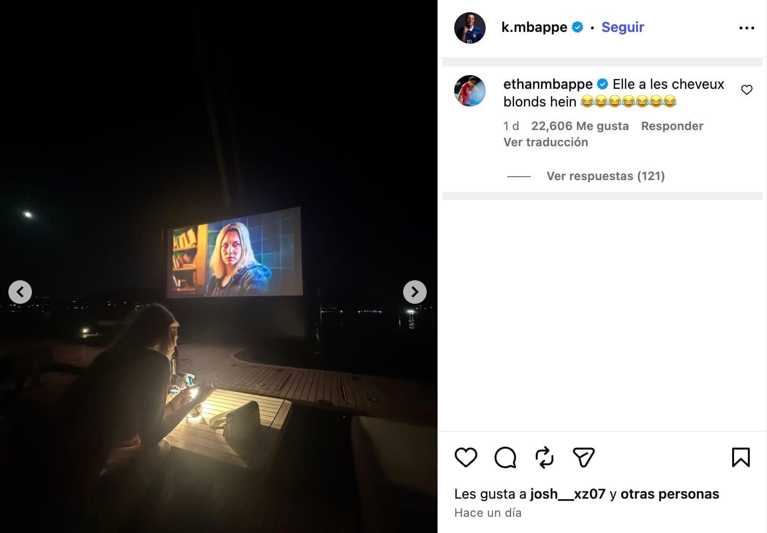 La reacción de Ethan Mbappé a la foto que puso a Kylian en boca de todos