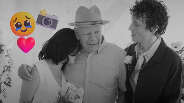 Bruce Willis reaparece junto a su hija Tallulah el día de su boda