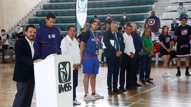 Juan Toscano y Zoe Robledo del IMSS impulsan el talento mexicano en el basquetbol