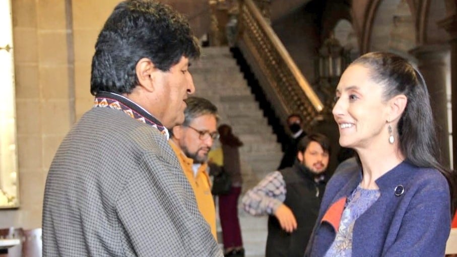 Evo Morales elogia presidencia de Claudia Sheinbaum: “es una esperanza para América Latina”
