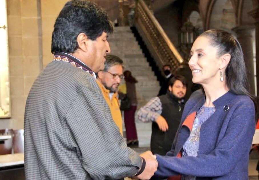 Evo Morales ve esperanza para América Latina con presidencia de Claudia Sheinbaum