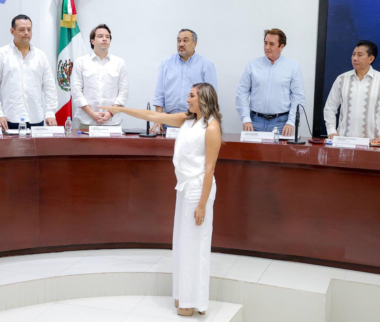 Ana Paty Peralta impulsa participación de niñas y niños en Cancún