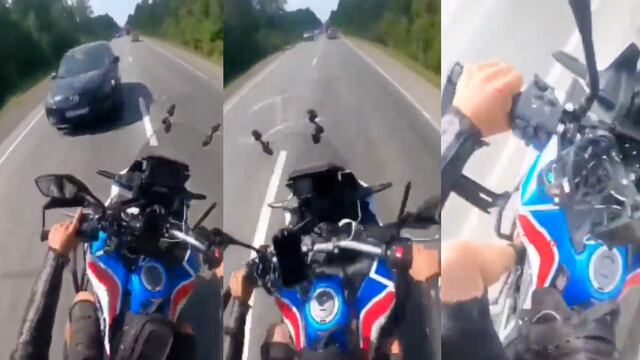 Motociclista choca y pierde parte del pie