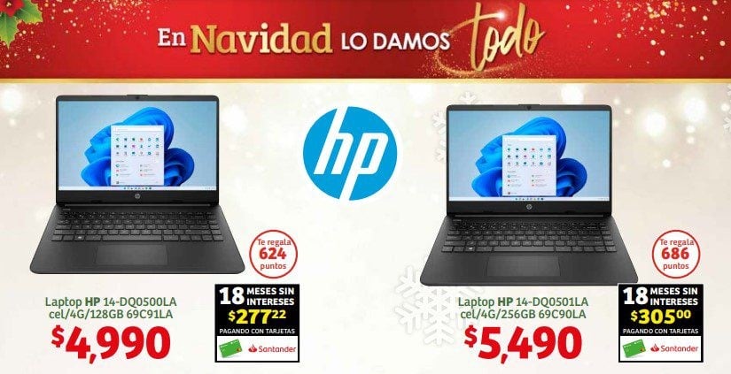 Soriana con ofertas en electrónica para esta Navidad hasta el 31 de diciembre 2023