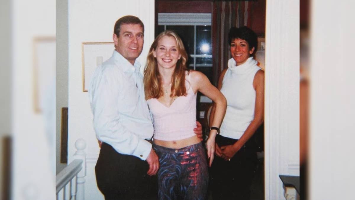 Virginia Giuffre con el Príncipe Andrés