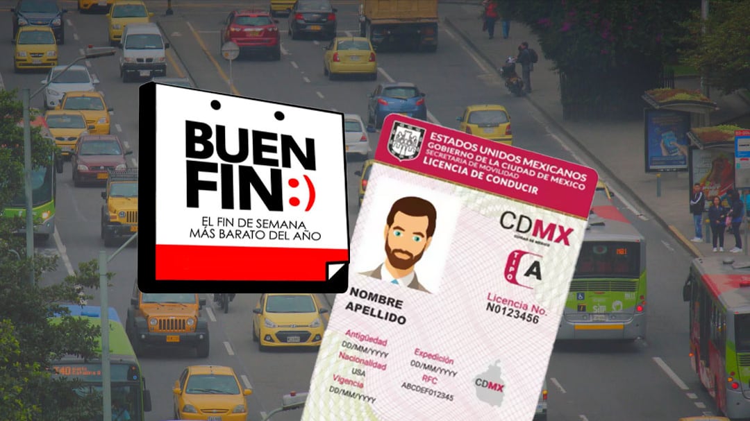 Licencia de conducir permanente ¿tendrá descuento por El Buen Fin 2025?